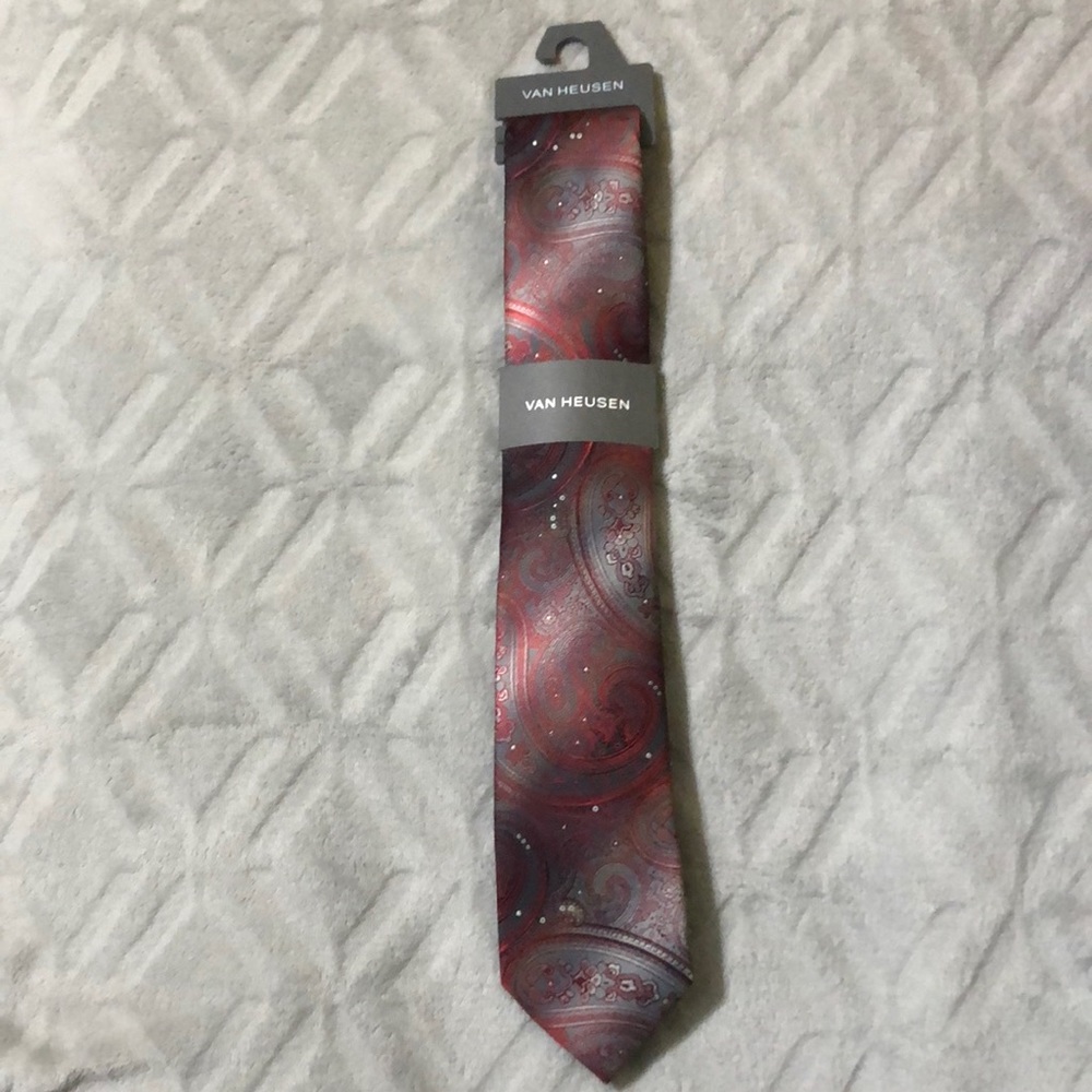 New Van Husen Red Tie